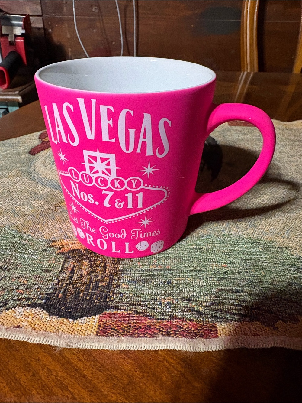 Pink Ceramic Mug - Branded Souvenir